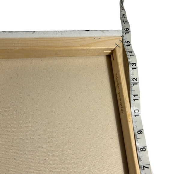 Original Acrylic Canvas Art Field of Poppies Impressionism - Picture 14 of 16